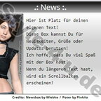 Newsbox "Black & White" - 350 x 315 Pixel